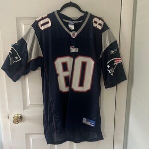 Reebok Blue and Gray NFL Equipment Jersey